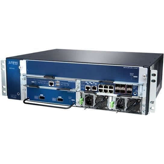 Switch Ethernet - JUNIPER - SRX1400BASE-GE-AC - 12 portar RJ-45 - IEEE 802.3- USED