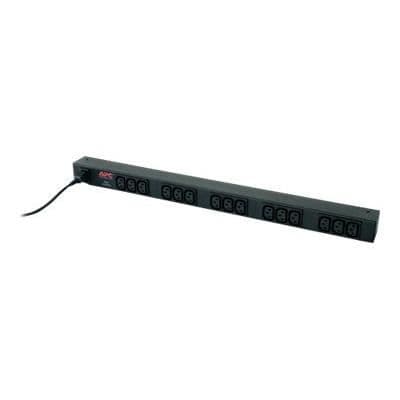 APC Basic rackmonterad pdu - Strömfördelningsenhet (rackmonterad) - AC 208/230 v - 2,3 kw- USED