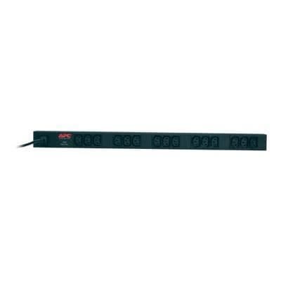 APC Basic rackmonterad pdu - Strömfördelningsenhet (rackmonterad) - AC 208/230 v - 2,3 kw- USED