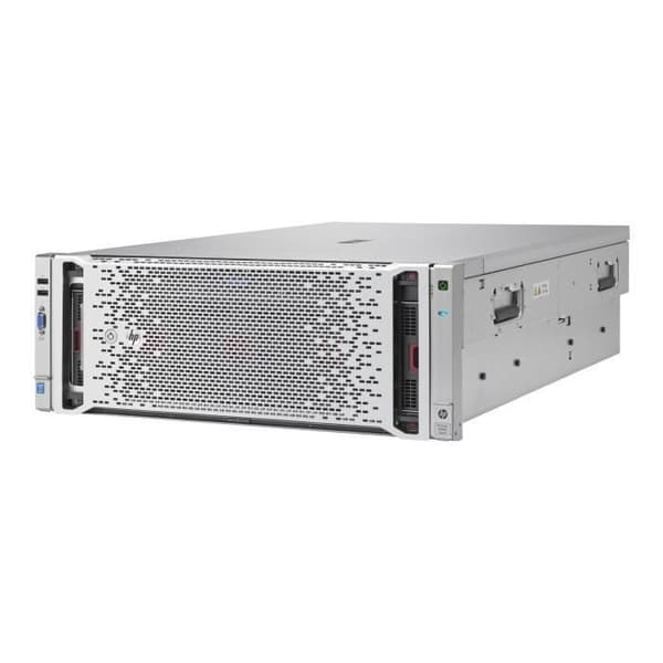 HPE ProLiant DL580 Gen9 - Server - Rackmonterbar - 4U - 4-vägs - RAM 0 MB - SAS - 2,5" hot-swap - ingen hårddisk- USED
