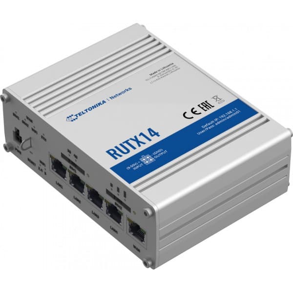 Teltonika RUTX14 3G/4G/LTE-modem Silver