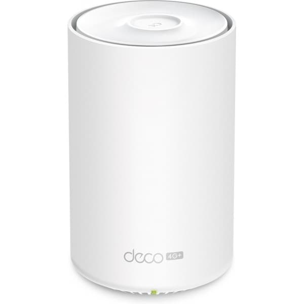 TP-LINK Deco X10-4G Dual Band LTE-modem og WiFi6 -adgangspunkt Hvid