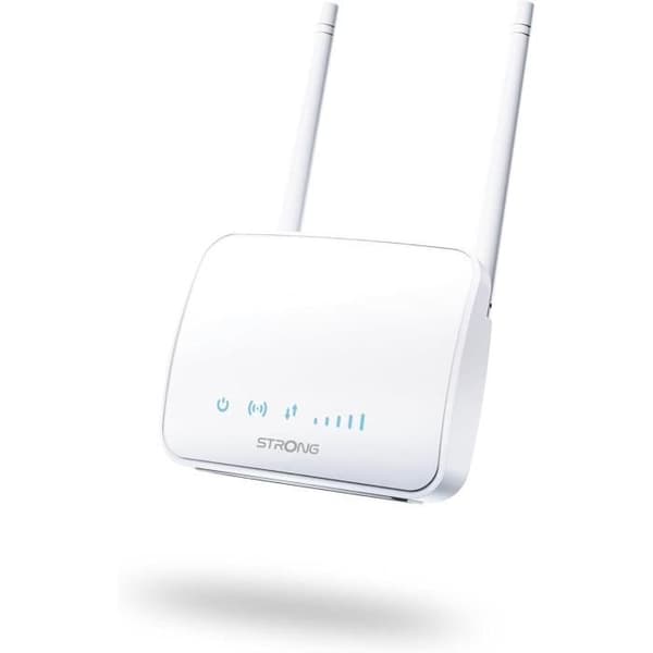 Modem Router - STARK - 4G LTE ROUTER - Bredbandsanslutning - Upp till 300 Mbit/s Hvid