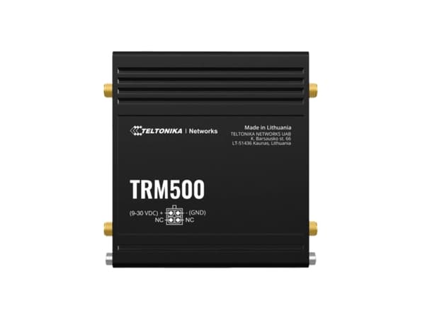 Teltonika TRM500 - Trådløs ruter - WWAN 5G - 5G, 4G, 3G - DIN-skinnemonterbar, veggmonterbar, overflatemonterbar