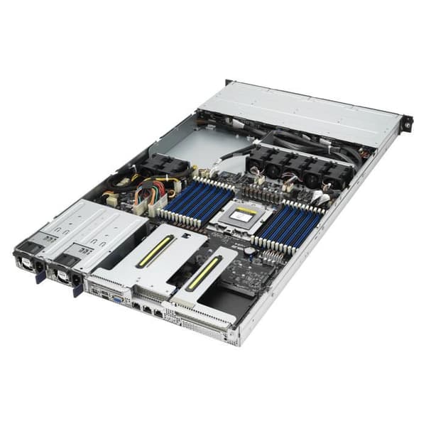 Asus 1U Rack Server *RS500A-E12-RS4U/800W Svart, Silver