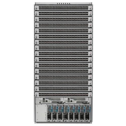 Cisco Nexus 9516, 445 mm, 806,7 mm, 934,1 mm, 87,3 kg, 0 - 40 °C, -40 - 70 °C- USED