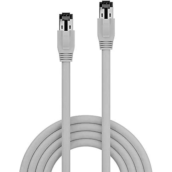 Cat.8.1 nätverkskabel - LINDY - 0,3m - S/FTP - LSZH - Guldpläterade RJ45-kontakter