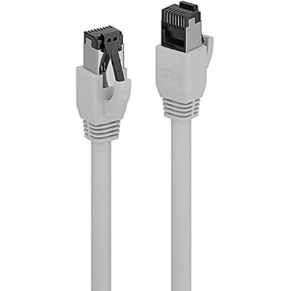 Cat.8.1 nätverkskabel - LINDY - 0,3m - S/FTP - LSZH - Guldpläterade RJ45-kontakter