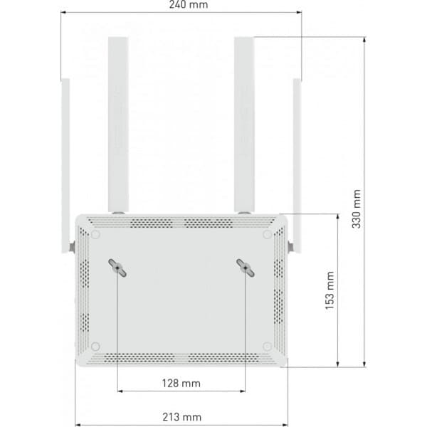 Keenetic Skipper DSL AC1200 Mesh WiFi-modemrouter