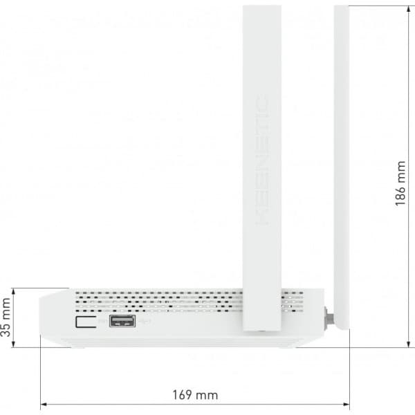 Keenetic Skipper DSL AC1200 Mesh WiFi-modemrouter