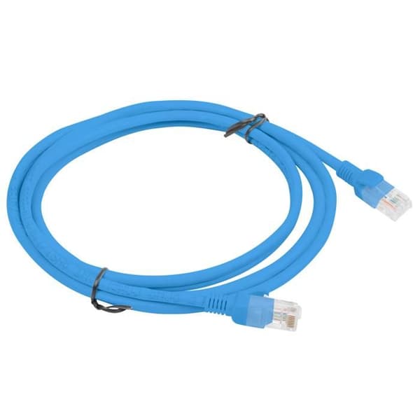lanberg pcu610 CC Nätverkskabel B 0200 Kat. 6 UTP, 2 m Blå - PCU6-10CC-0200-B