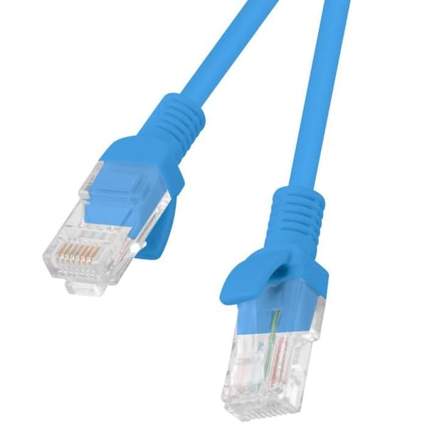 lanberg pcu610 CC Nätverkskabel B 0200 Kat. 6 UTP, 2 m Blå - PCU6-10CC-0200-B