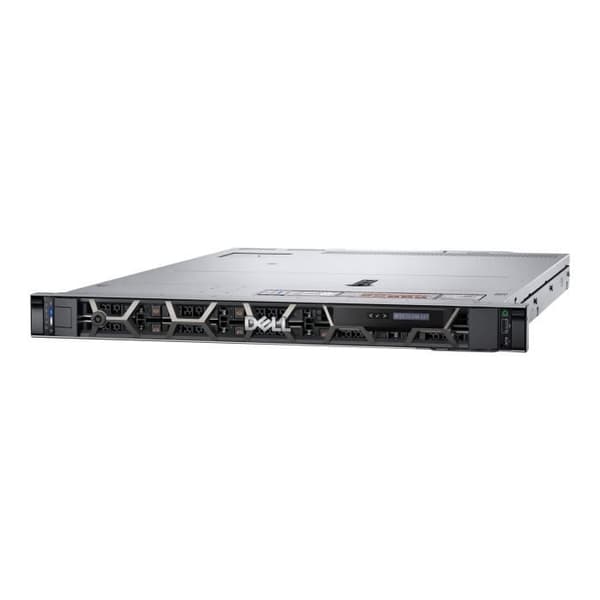 - Dell - Dell PowerEdge R450 - Server - Rackmonterbar - 1U - 2-vägs - 1 x Xeon Silver 4314 / 2,4 GHz - 16 GB RAM - SAS - hot