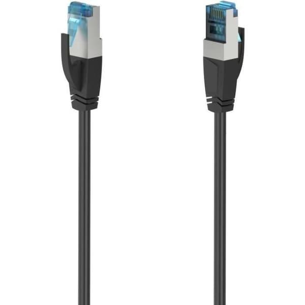 Hama Nätverkskabel Schwarz 1,5 m Cat6a S/FTP (S-STP) () - 00200680
