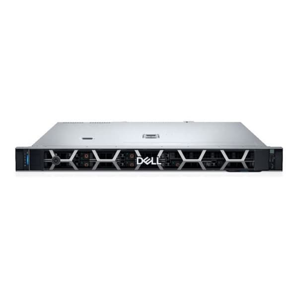 - Dell - Dell PowerEdge R360 - Server - Rackmonterbar - 1U - 1 kanal - 1 x Xeon E-2478 / upp till 5,2 GHz - 16 GB RAM - SAS - h