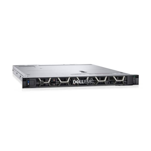 - Dell - Dell PowerEdge R450 - Server - Rackmonterbar - 1U - 2-vägs - 1 x Xeon Silver 4310 / 2,1 GHz - 16 GB RAM - SAS - hot