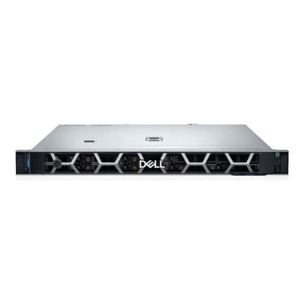 - Dell - Dell PowerEdge R360 - Server - Rackmonterbar - 1U - 1 kanal - 1 x Xeon E-2434 / upp till 5 GHz - 16 GB RAM - SAS - hot