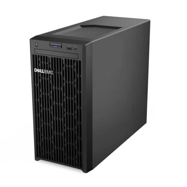Dell T150 Xeon E-2314 2TB 16GB DDR4 Tower Server Svart