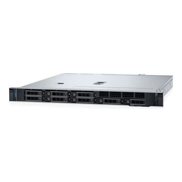 - Dell - Dell PowerEdge R360 - Server - Rackmonterbar - 1U - 1 kanal - 1 x Xeon E-2478 / upp till 5,2 GHz - 16 GB RAM - SAS - h