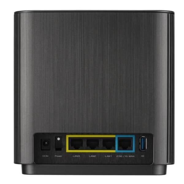 Asus ZenWiFi XT9 Black - Pack of 1 - Wi-FI 6 AX Mesh System, Tri-Band, 7800 Mbit/s, 260m2, AiProtection med