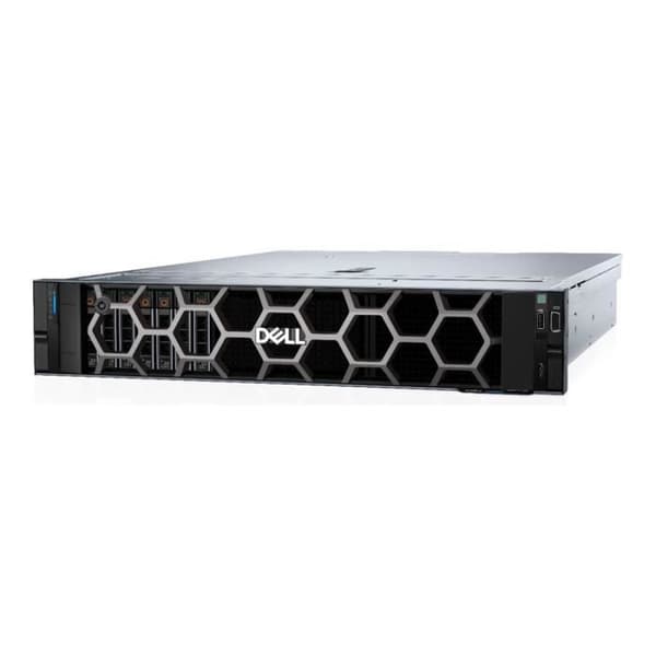 - Dell - Dell PowerEdge R760xs - Server - Rackmonterbar - 2U - 2 vägar - 1 x Xeon Gold 5416S / 2 GHz - RAM 32 GB - SAS - hot- Svart