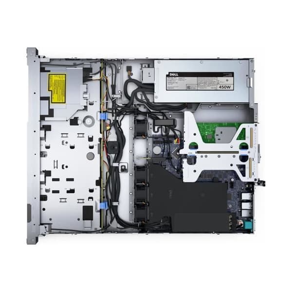 - Dell - Dell PowerEdge R250 - Server - Rackmonterbar - 1U - 1 kanal - 1 x Xeon E-2334 / 3,4 GHz - 16 GB RAM - SAS - hot-swap