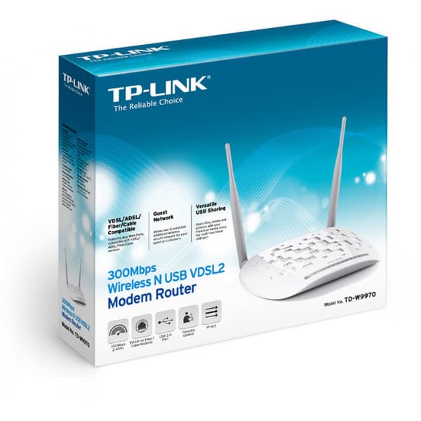 TP-LINK TD-W9970 ADSL2+/VDSL -modeemi