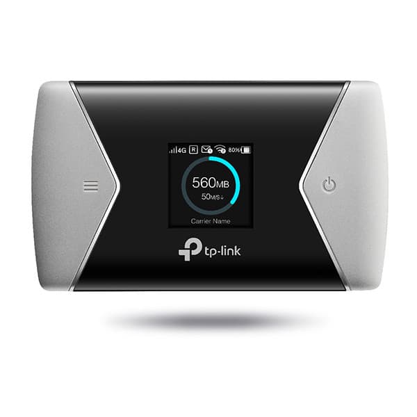 TP-LINK M7650 -LTE-modeemi ja WiFi-tukiasema musta, Harmaa