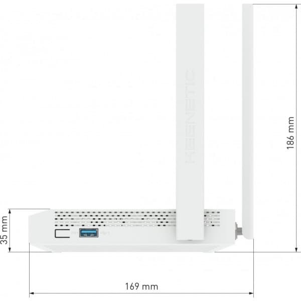 Keenetic Hopper DSL AX1800 Mesh WiFi 6 -router