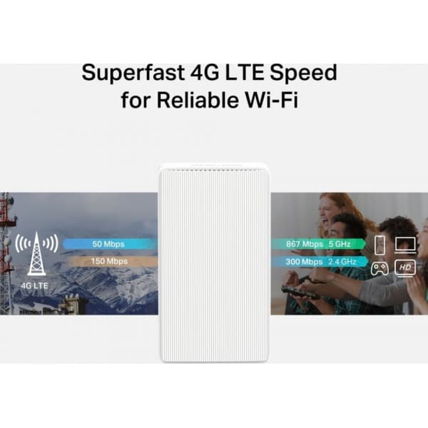 Mercusys MB130 4G LTE-modeemi ja WiFi-tukiasema
