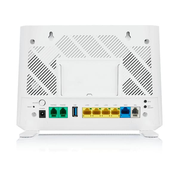 ZyXEL DX3301-T0 AX1800 Dualband ADSL2/VDSL2-modem och WiFi6-router