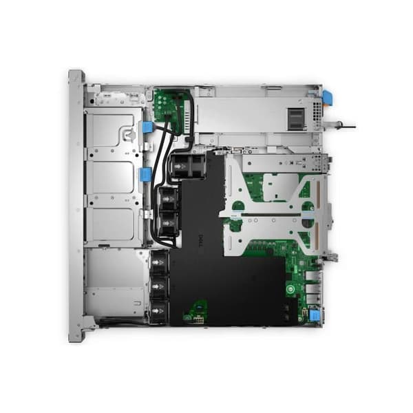 - Dell - Dell PowerEdge R260 - Server - Rackmonterbar 1U - 1 väg - 1 x Xeon E-2414 / upp till 4.5 GHz - RAM 16 GB - SAS - hot Svart