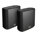 Miniatyrbild 1 av 2: Asus ZenWiFi XT9 Black - Pack of 1 - Wi-FI 6 AX Mesh System, Tri-Band, 7800 Mbit/s, 260m2, AiProtection med