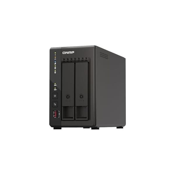 NAS-server - QNAP - TS-253E-8G - 2 fackor - 8 GB - Säker lagring