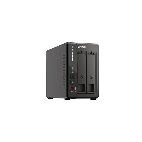 NAS-server - QNAP - TS-253E-8G - 2 fackor - 8 GB - Säker lagring