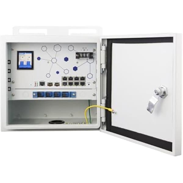 Gigabit Ethernet PoE-switch - LEVELONE - OSW-1061 - 10 portar - 185W - IP55