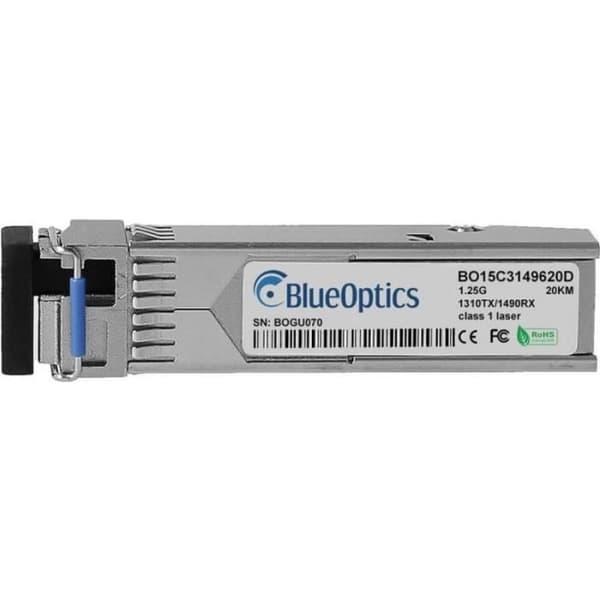 BlueOptics Kompatibel Juniper SFP-1GT13R14BX10-I © BO15C3149620D SFP Transceiver, LC-Simplex, 1000BASE-BX-U