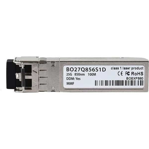 BlueOptics Kompatibel HPE Q2P64B BO27Q856S1D SFP28 Transceiver, LC-Duplex, 25GBASE-SR, Multimode Fiber, 850nm, 100