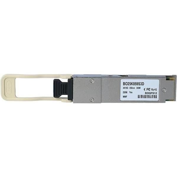 BlueOptics Kompatibel Juniper QFX-QSFP-40G-ESR4 BO25K859S3D QSFP Transceiver, MPO/MTP, 40GBASE-ESR4, Multimode Fiber,