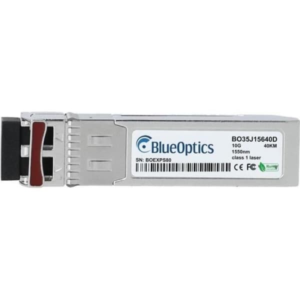 BlueOptics Kompatibel Check Point CPAC-TR-10ER-C SFP+ Transceiver, LC-Duplex, 10GBASE-ER, Singlemode Fiber, 1550nm