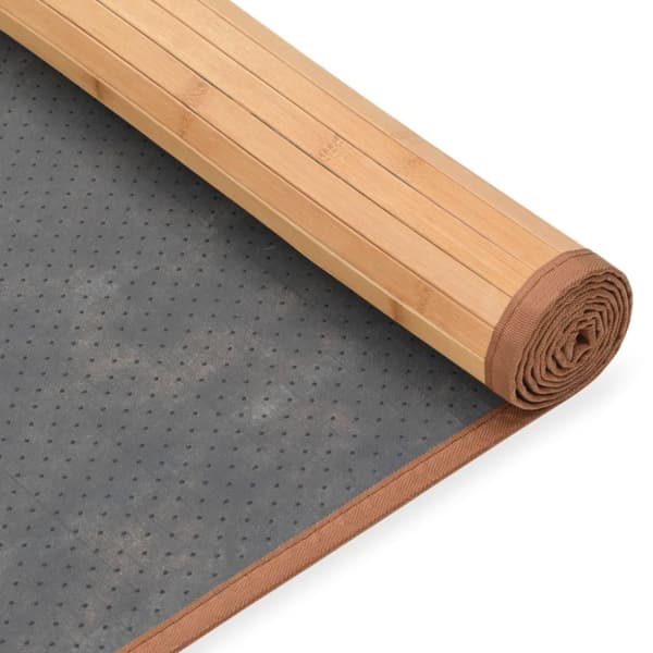 vidaXL Bambusteppe 80x300 cm brun