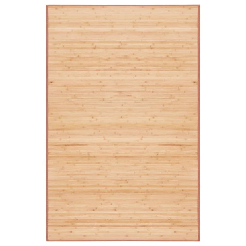 vidaXL Bambumatta 100x160 cm brun