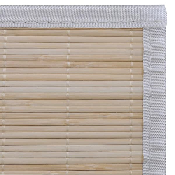 vidaXL Suorakulmaiset luonnolliset bambumatot 4 kpl 120x180 cm