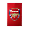 Miniatyrbillede 1 af 2: Arsenal FC Officielt fodboldtæppe med våbenmærke
