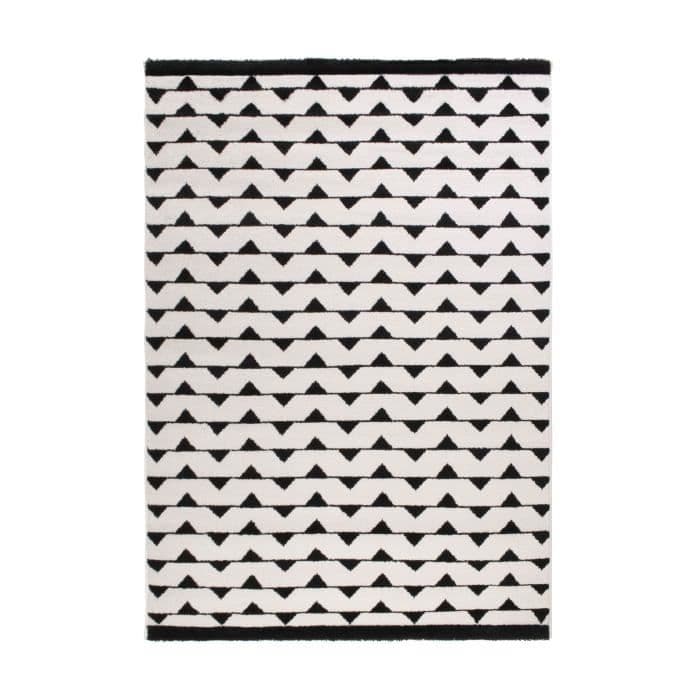 LUCIE 4447-29 tæppe - Sort - 120 x 170 cm