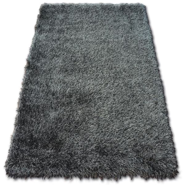 Tæppe LOVE SHAGGY design 93600 sort, 60x110 cm