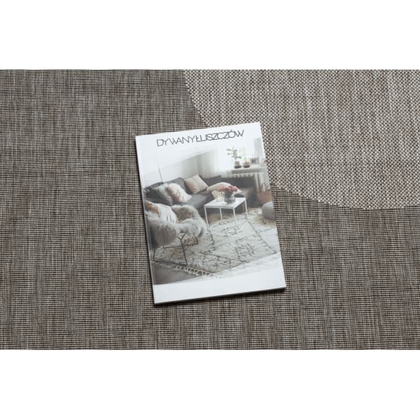 MATTA SISAL FLOORLUX 20078 silver / svart, 80x150 cm