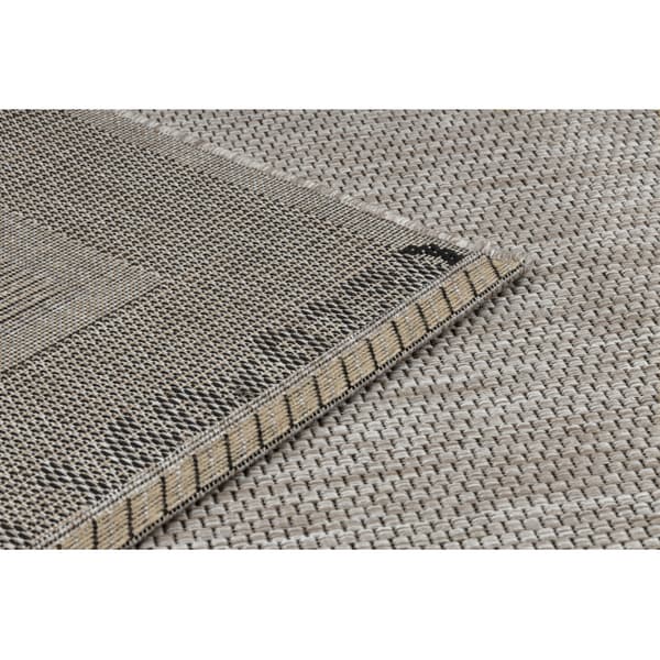 MATTO STRING SIZAL FLOORLUX 20195 hopea / musta, 80x150 cm