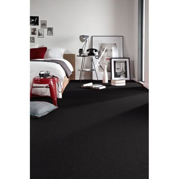 FOREDRAG TÆPPER TRENDY 159 sort, 150x500 cm