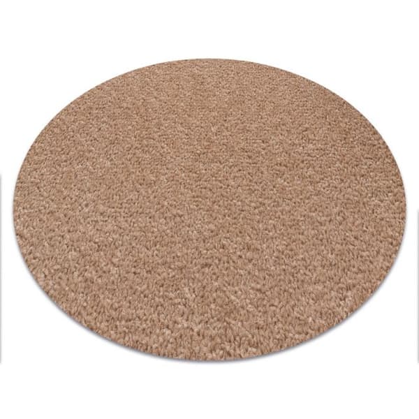 TÆPPER hjul ETON beige, cirkel 150 cm
